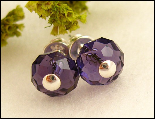 LUXURY-Najdelikatniejszy kryształ Swarovski-Purple Violet Little Dreamer