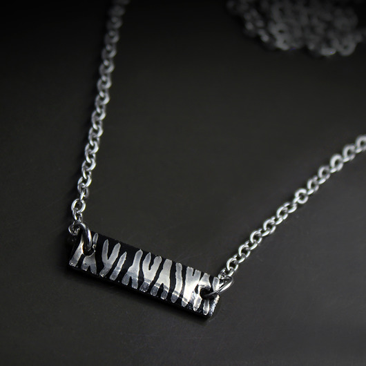 wisiory ZEBRA/stal chirurgiczna/UNIKAT