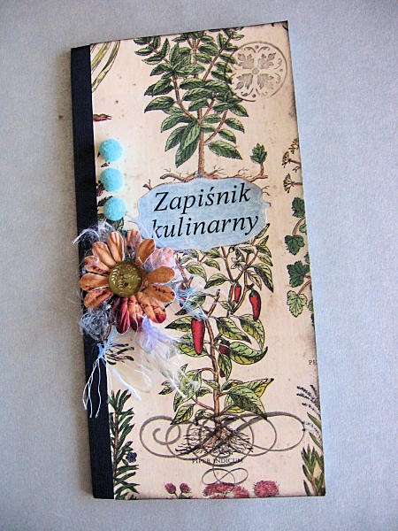 zapiśnik kulinarny Galeria Belladonna