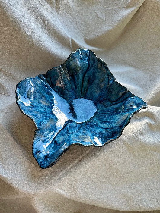 miski i misy Ceramiczna misa  muszla Kolekcja organiczna