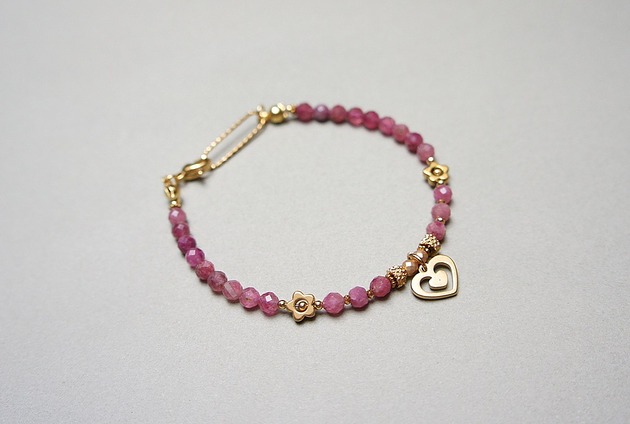 bransoletki z kamieni naturalnych Turmaliny różowe vol. 3 bransoletka /23.01.25/ - Szlachetna kolekcja