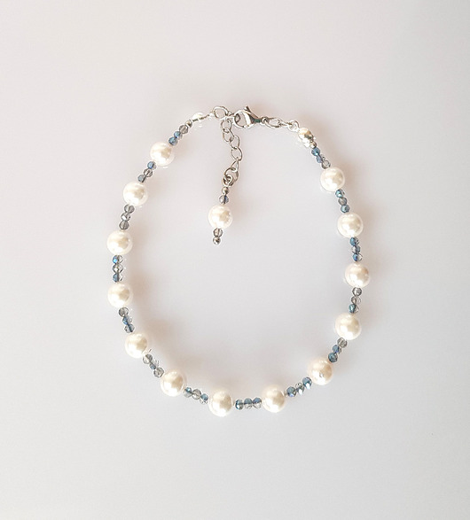 bransoletki ze szkła Bransoletka Sunny and Frosty Winter