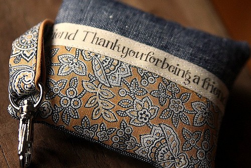 Brelok {thank you for being a friend}   made by agah