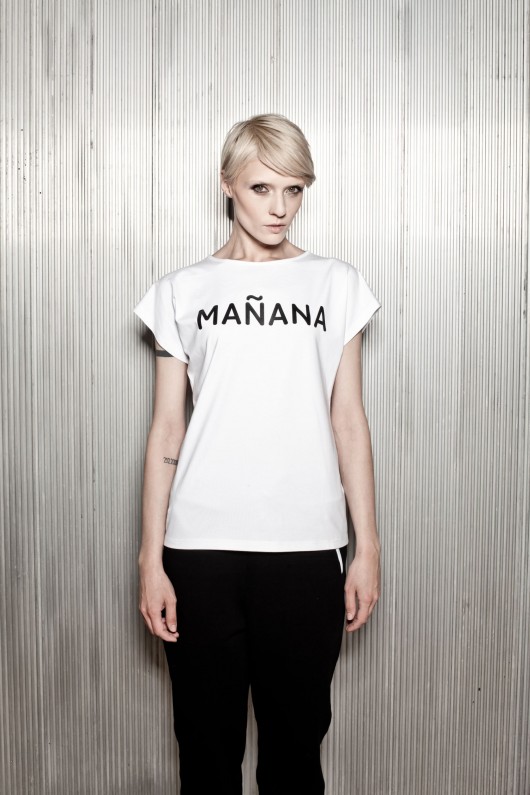 T-Shirt NOMBRE blanco MANANAclth