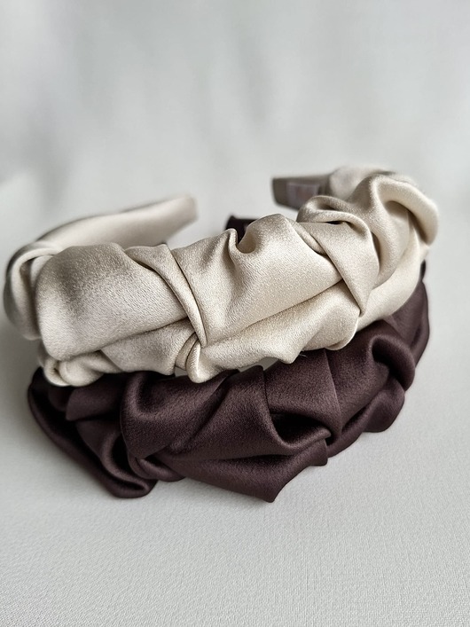 opaski do włosów Opaska do włosów Nicole w perłowym odcieniu