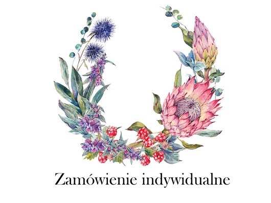 Zamówienie indywidualne - bransoletka Lola White