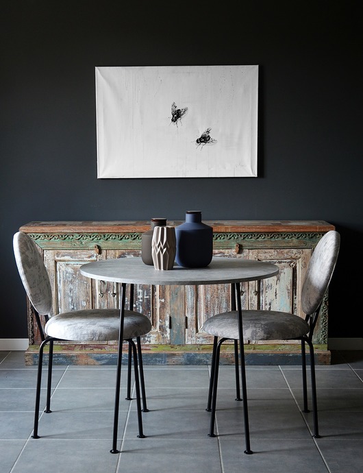 Komplet Medallion concrete 2+1 Happy Barok