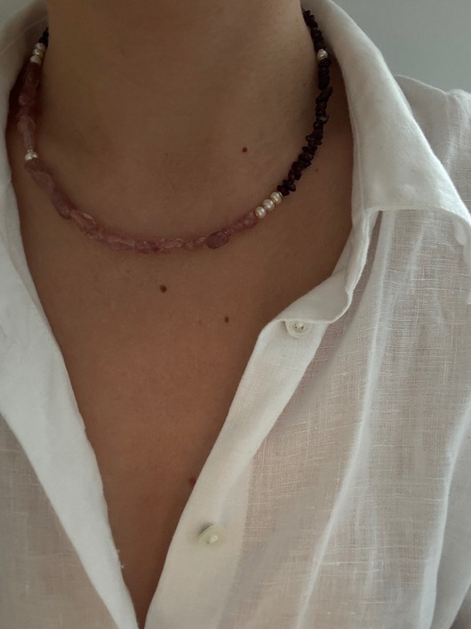 korale Naszyjnik Serce II