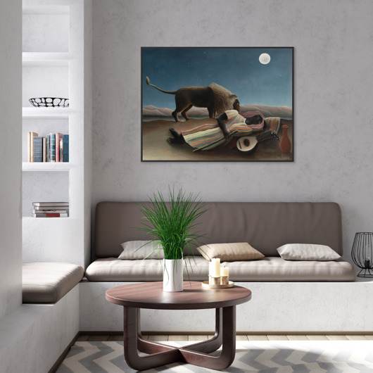 obrazy Obraz Henri Rousseau "Śpiąca Cyganka"