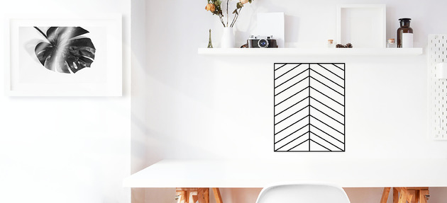 organizery Organizer ścienny metalowy arrows