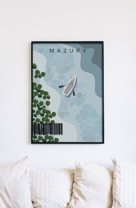 plakaty Plakat Mazury