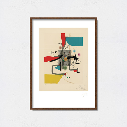 Joan Miro grafika Pas De LArt