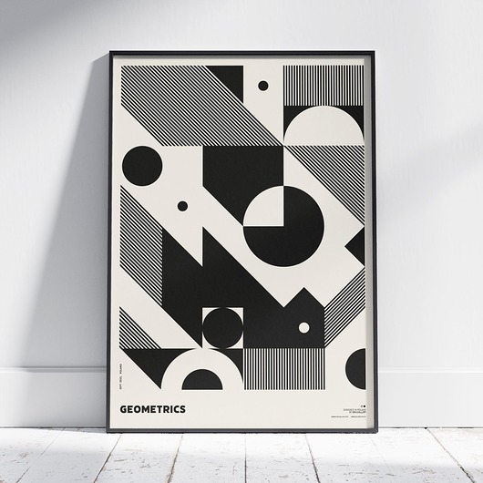 plakaty Plakat abstrakcyjny, abstrakcja, geometria - Geometria