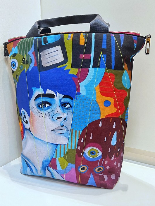 torby na ramię Art MIMA bag UNI & Marcin Painta print