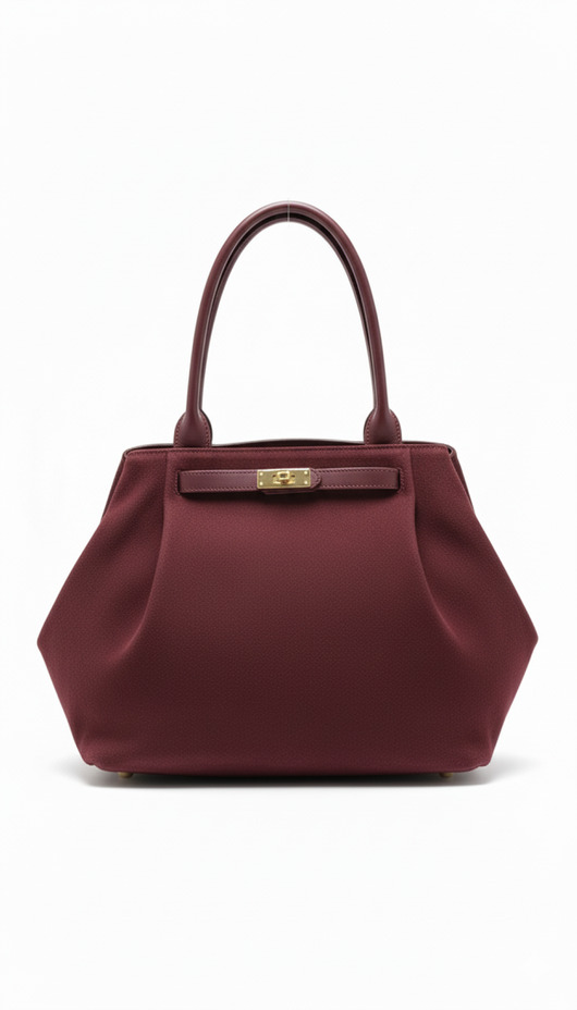 torebki do ręki Torba trapezowa na ramię - LS07 bordo