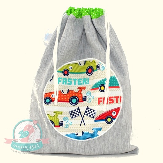 Worek przedszkolaka niemowlaka- Dres- Faster craftKASIA