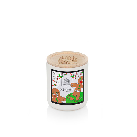 świece zapachowe Ja pierniczę- M - średnia świeca rzepakowa