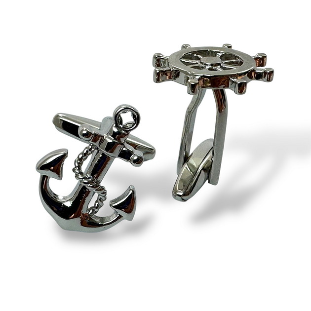 spinki do mankietów Spinki do mankietów - DLA ŻEGLARZA (SREBRNE)