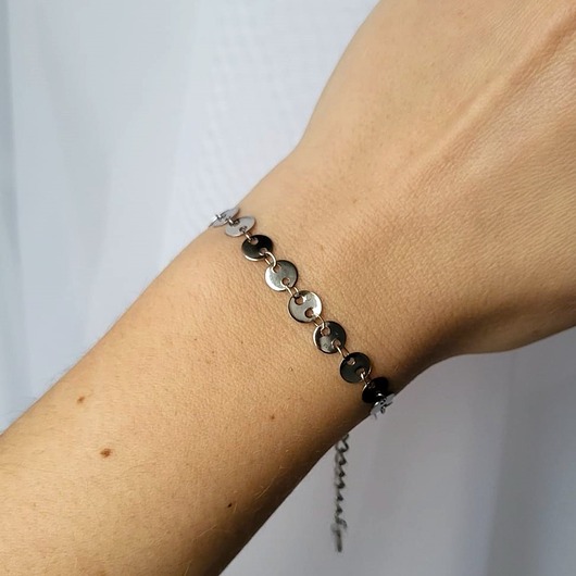 bransoletki srebrne Bransoletka Hype Silver