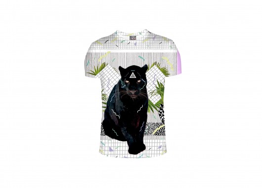 T-Shirt z Czarną Panterą Mr Gugu Miss Go