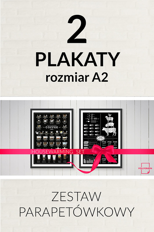 Zestaw Parapetówkowy Follygraph