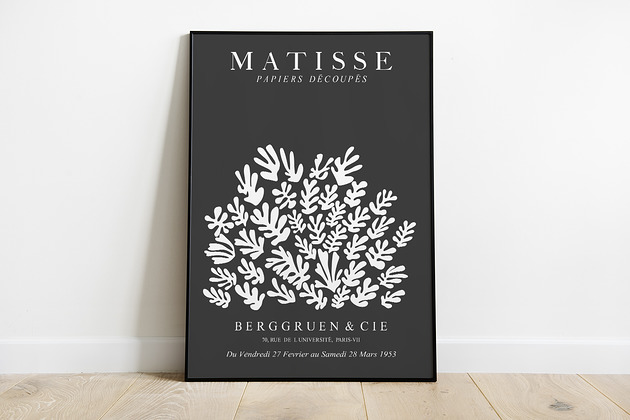 grafiki i ilustracje Henri Matisse, inspiracja, plakat wystawowy