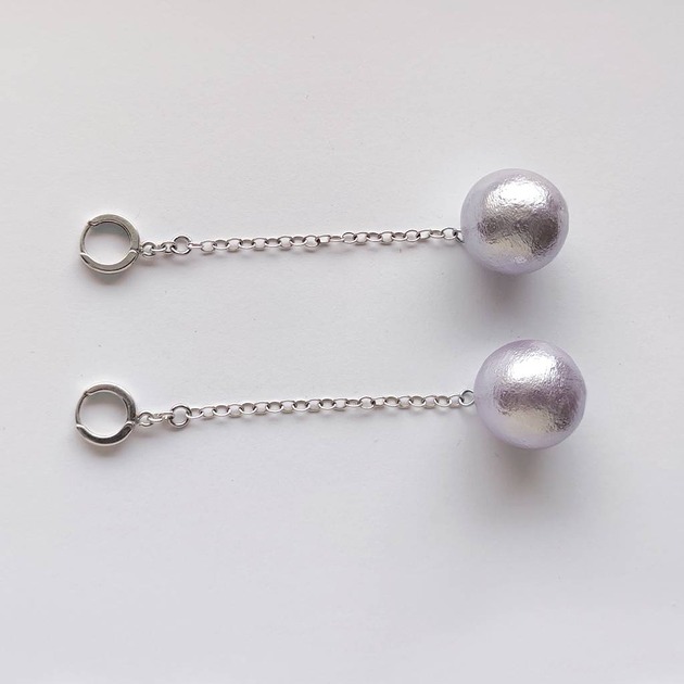 kolczyki z kamieniami Kolczyki OKRĄG