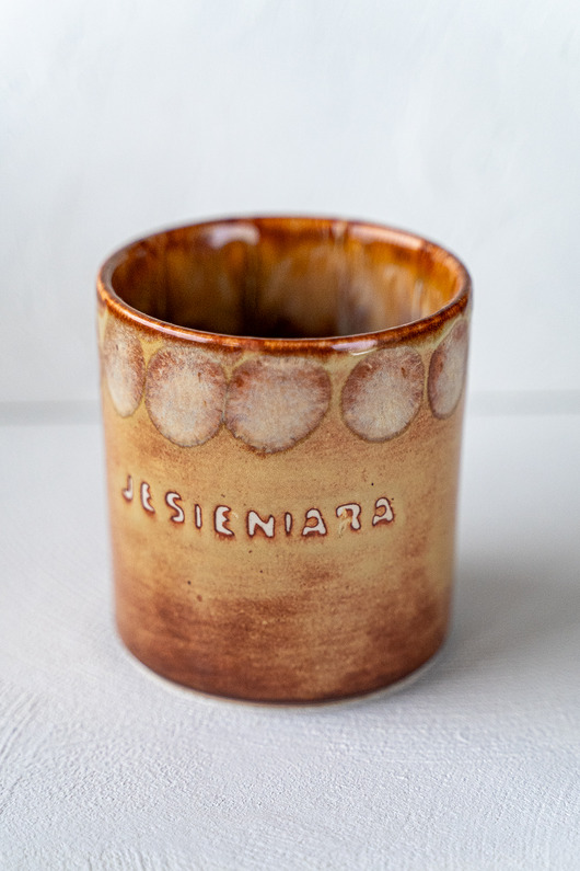 kubki Kubek bez ucha JESIENIARA