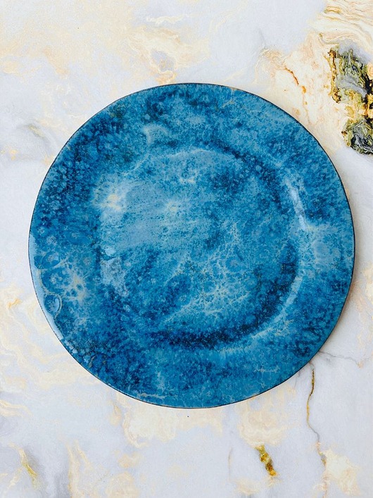 patery i talerze Talerz ceramiczny Tafla wody