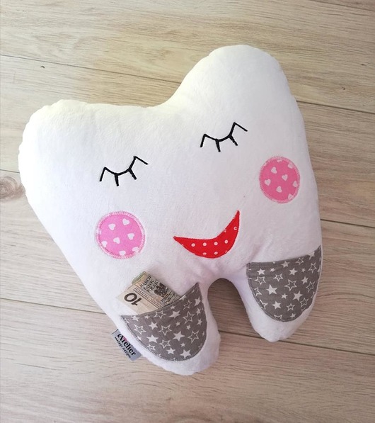Przytulanka dziecięca ząbek Atelier Malego Designu