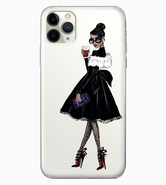 iPhone | CLEAR etui case guma  - SW339 Caseline  etui na telefon