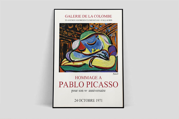 plakaty Pablo Picasso - Exhibition Poster