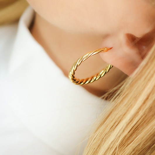 Kolczyki koła srebro 925 Coccola JEWELLERY