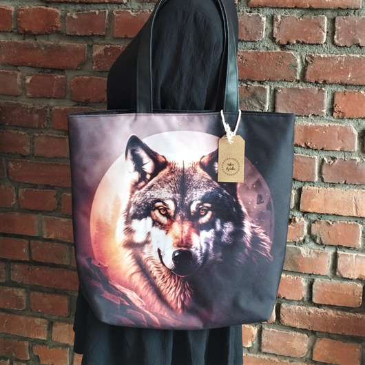 torby XXL Torba shopper na zakupy wodoodporna WILK