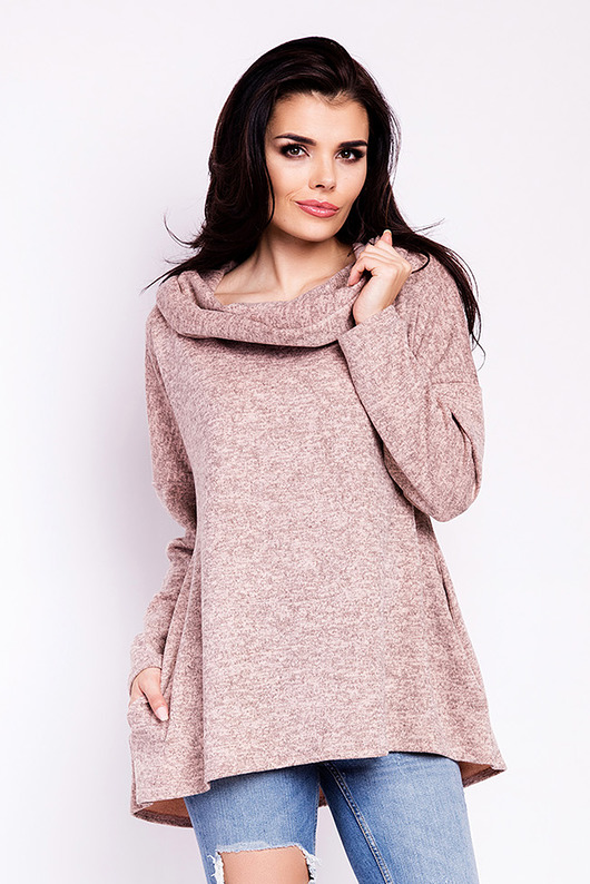 bluza z kapturem damska Bluza C119