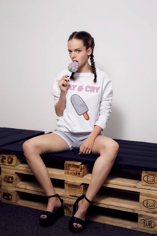 Biała bluza No Excuse NoExcuse