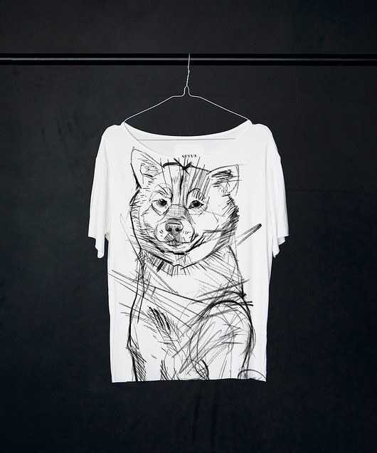 Shiba Inu Dog Women's T-shirt SELVA