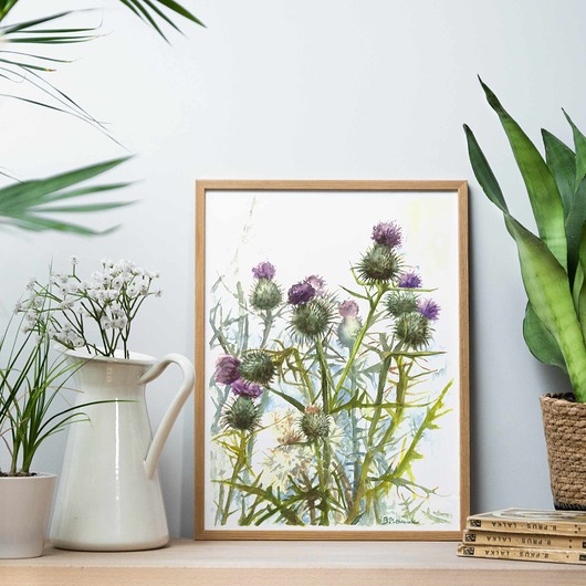 grafiki i ilustracje Osty 50x70