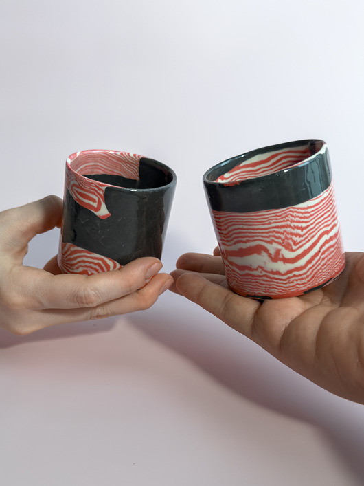 kubki Czarka / kubek nerikomi BWR parka