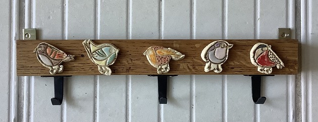 wieszaki Wieszak ozdobny "Ptaszki"