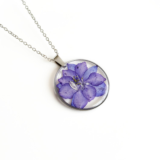 naszyjniki - inne Naszyjnik z kwiatami, prezent dla kobiet