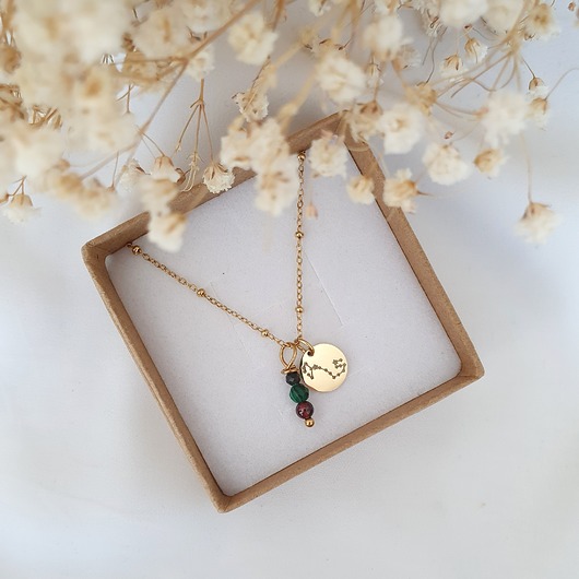 naszyjniki - inne SKORPION naszyjnik dla znaku zodiaku