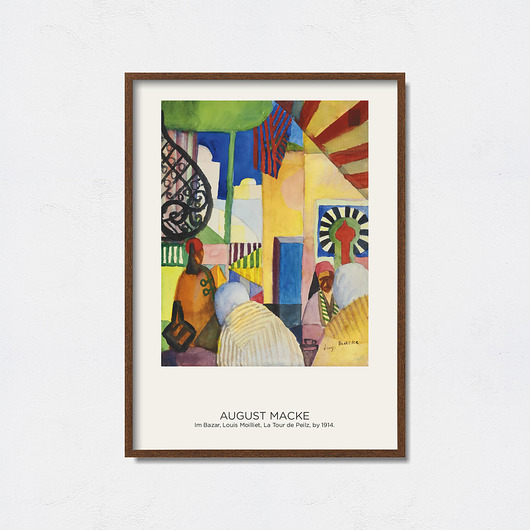 plakaty August Macke - Exhibition Poster