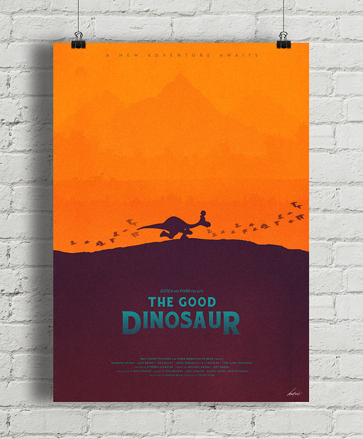 plakaty Dobry dinozaur - plakat fine art
