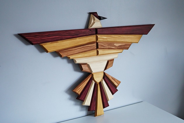 Thunderbird na ścianę POLIGON