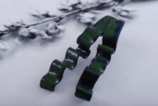 RIBBON - green Dorota Oyrzanowska