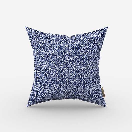 poduszki z grafiką Poduszka dekoracyjna -  Świetlik - William Morris