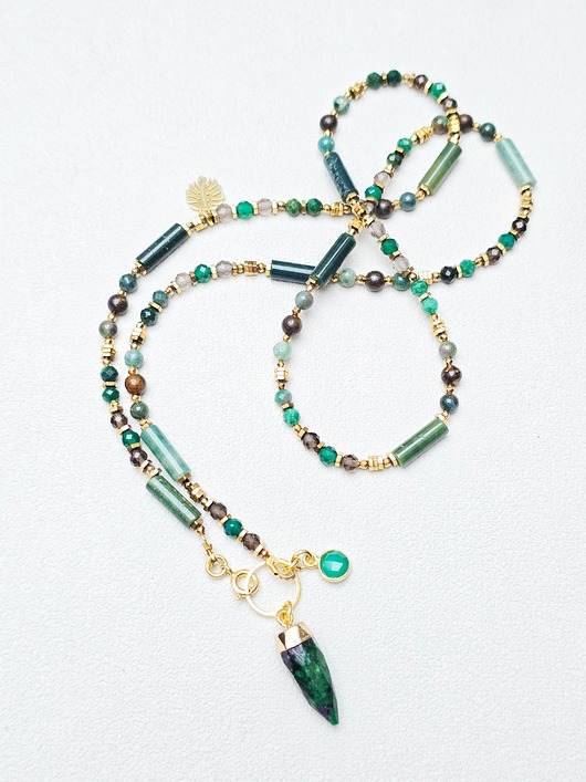 złote naszyjniki Dłuższy Naszyjnik  Amazonia