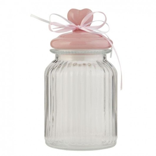Pojemnik z sercem Light Pink MIA home