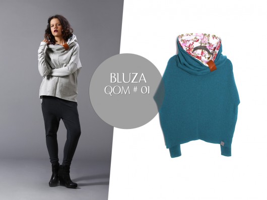 Nubee - Bluza #01 Komin prosty Nubee